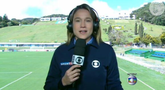 Fernanda Gentil foi destaque na transmissão da Copa do Mundo na Globo