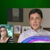 Fernanda Gentil chora ao ser homenageada pelo pai, Maurício Gentil, no programa 'Mais Você'