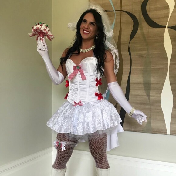 Graciele Lacerda brincou sobre casamento com Zezé Di Camargo: 'Pronta para daqui a pouco subir ao altar com o grande amor da minha vida'