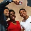 Marcelo e Thiago Silva se divertem em gravação de programa na TV após Copa