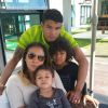 Mulher de Thiago Silva, capitão da seleção, usou as redes sociais para dar apoio ao marido após fiasco na Copa: 'Erga a cabeça que sua família te espera de braço e coração abertos'