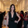 Carol Castro compareceu ao coquetel de inauguração da joalheria Pandora, no Shopping Interlagos, em São Paulo, nesta quarta-feira, 16 de julho de 2014