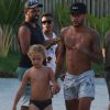 Filho de Neymar, Davi Lucca rezou para vitória do Brasil em jogo da Copa do Mundo na Rússia