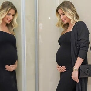 Andressa Suita está grávida de sete meses do segundo filho