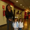 Giovanna Antonelli também vai viajar com as filhas, as gêmeas Sofia e Antônia, de 3 anos