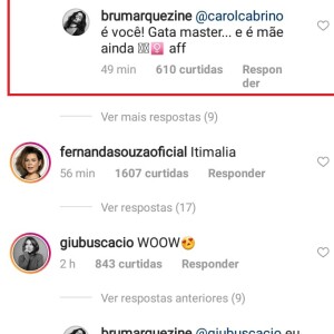 Mulher de Marquinhos comenta em foto de Bruna Marquezine