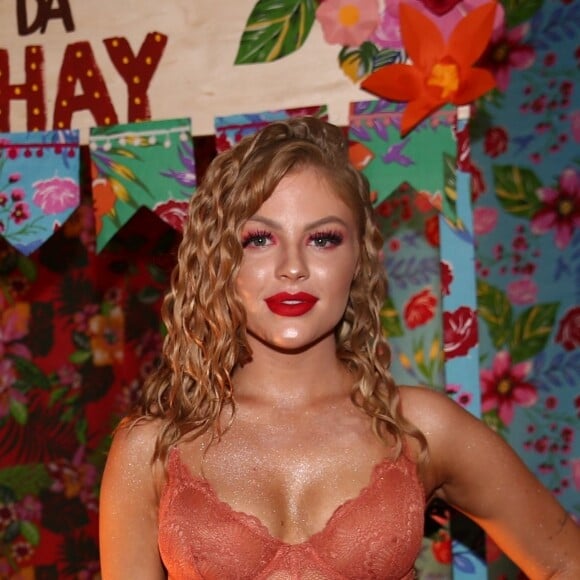 'A renda do suitã é quase a minha marca. Uso o tempo todo', disse Luísa Sonza