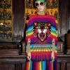 Arcoíris e pegada vintage: Look do pré-inverno 2017 da Gucci