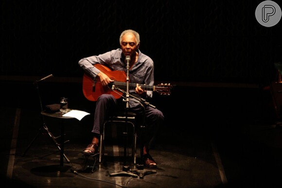 Gilberto Gil apresentou o show de seu mais recente trabalho, 'Gilbertos Samba', só com clássicos de João Gilberto