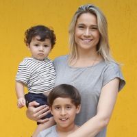 'Só isso pra fazer sorrir', diz Fê Gentil sobre filho após Brasil ser eliminado