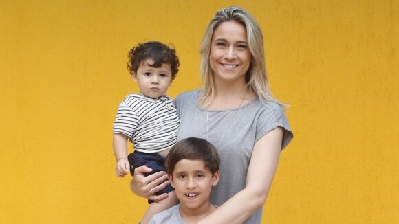 'Só isso pra fazer sorrir', diz Fê Gentil sobre filho após Brasil ser eliminado