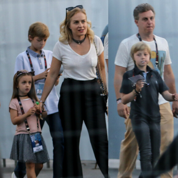 Luciano Huck e Angélica são pais de Joaquim, Benício e Eva