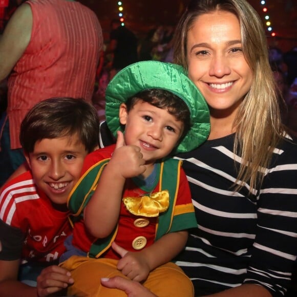 Fernanda Gentil relatou a ansiedade para encontrar os filhos, Gabriel e Lucas, na Rússia