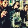 Thammy Miranda adora mostrar seu entrosamento com as amigas da trama; nesta foto a vemos com Fernanda Paes Leme, Flávia Alessandra e Giovanna Antonelli