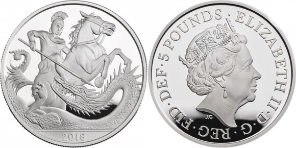 Existem 7.000 unidades da moeda de prata em homenagem ao príncipe George e cada uma custa £ 82,50, cerca de R$ 416