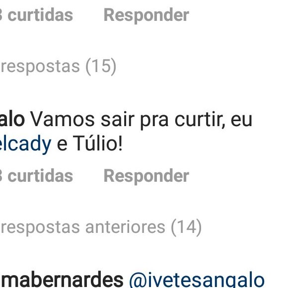 Ivete Sangalo faz convite a Fátima Bernardes na web