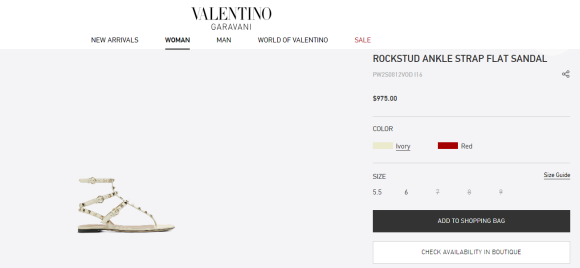 Bruna Marquezine usou sandália Maison Valentino, avaliada em US$ 975, aproximadamente R$ 3,6 mil, na festa com temática sunset