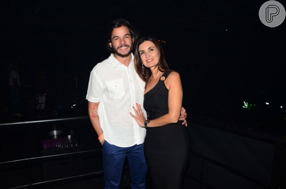 Fátima Bernardes completou nove meses de namoro com Túlio Gadêlha nesta quinta-feira, 2 de agosto de 2018