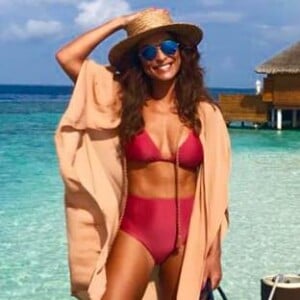 Juliana Paes viajou recentemente às Ilhas Maldivas