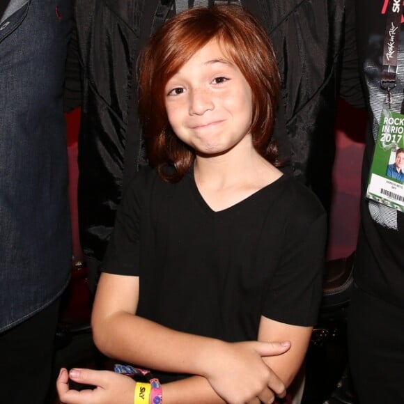 'Isso até amigo na escola comenta, ele vê na televisão', explica Rodrigo Lombardi