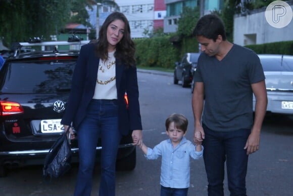 Luma Costa já é mãe do pequeno Antônio, fruto do casamento com Leonardo Martins