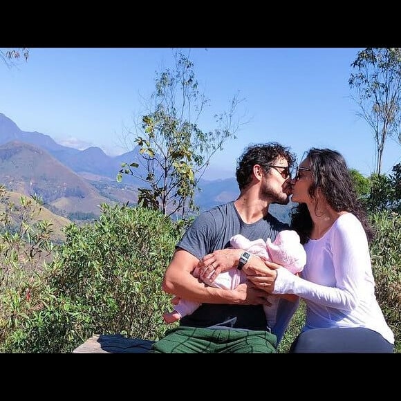 José Loreto se emocionou ao ouvir a risada da filha, Bella