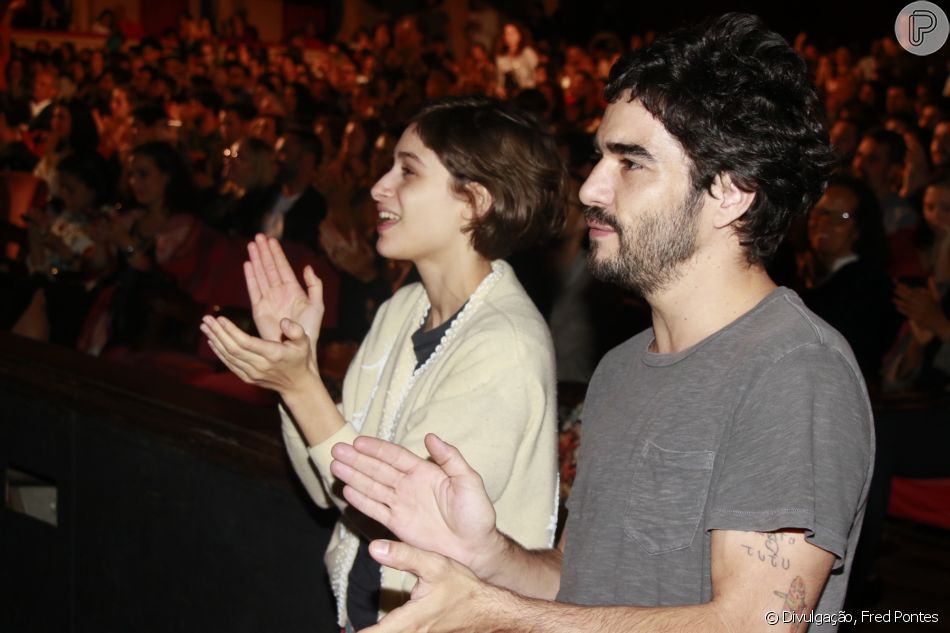 Caio Blat e Luisa Arraes são discretos em relação ao namoro - Purepeople