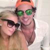 Paris Hilton e Álvaro Garnero estão namorando, em 4 de agosto de 2014