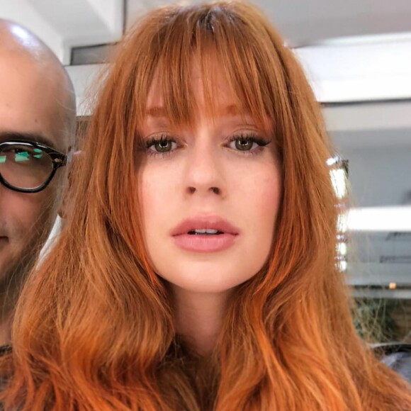 'Modificar o rosto era um cuidado meu', disse Marina Ruy Barbosa que cortou o cabelo com o cabeleireiro Anderson Couto