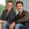 Juliana Paiva e Nicolas Prattes levaram o namoro de seus personagens para a vida real