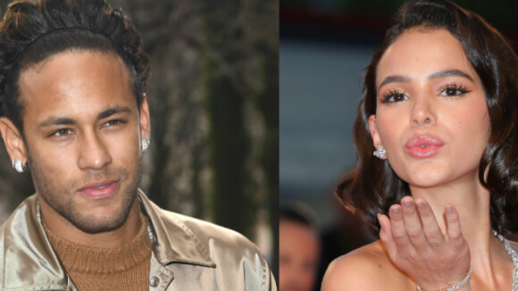 Neymar manda beijo para Bruna Marquezine e atriz pede: 'Quero pessoalmente'
