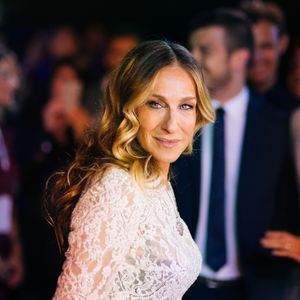 Sarah Jessica Parker no desfile da grife de lingerie Intimissimi em Verona, na Itália, nesta quarta-feira, 5 de setembro de 2018