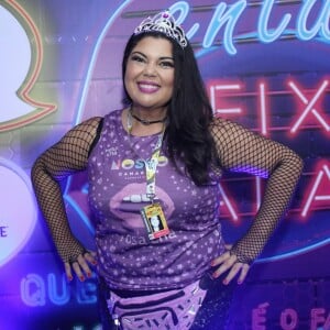 Fabiana Karla assumiu relação com Diogo Mello no Carnaval