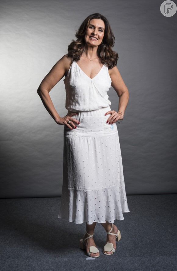 'Iria dar plantão na porta da casa desse artista para que ele viesse ao programa', contou Fátima Bernardes ao cogitar a possibilidade de a situação com Beto na novela ser real