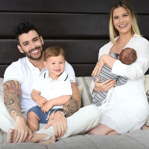 'O Gabriel está superempolgado com a chegada do irmão', afirmou Andressa Suita