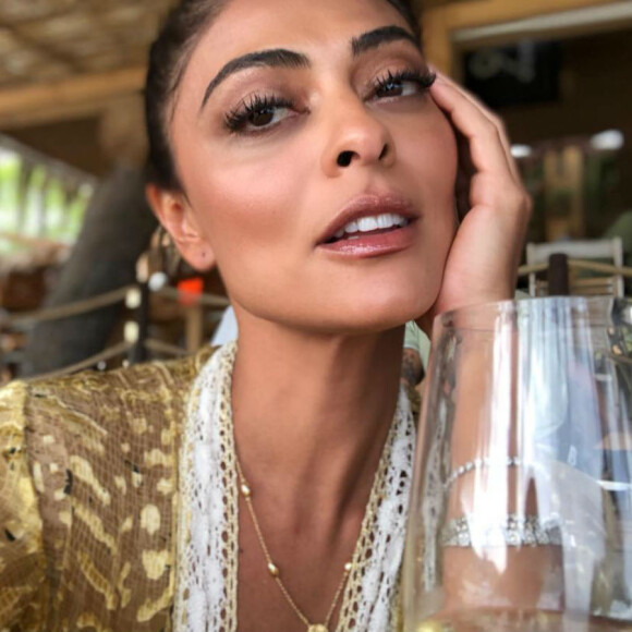 Com cisto nas cordais vocais, Juliana Paes tranquilizou os fãs nesta quarta-feira, 12 de setembro de 2018