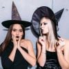 A fantasia de Bruxa é uma das mais queridinhas e fáceis de fazer para o Halloween: aposte no vestido, batom escuro e chapéu