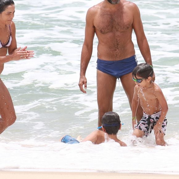 Domingos Montagner e Luciana Lima tiveram 3 filhos
