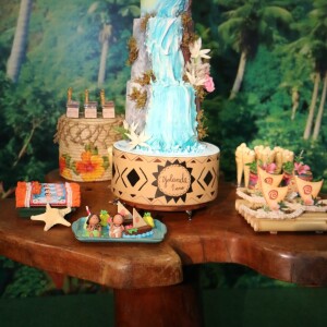 O bolo do aniversário de Yolanda
