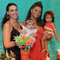 Juliana Alves comemora 1 ano da filha, Yolanda, com festa da Moana. Veja!