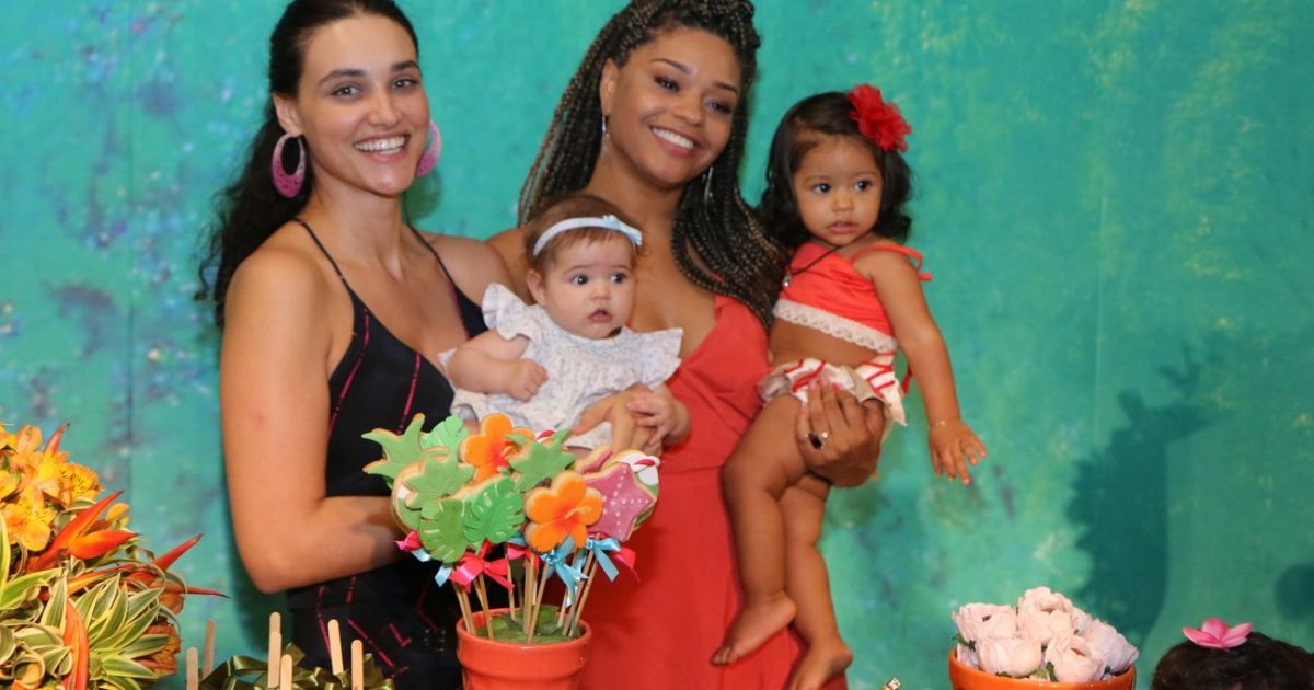 vestido mae e filha moana