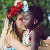 Giovanna Ewbank aprendeu sobre cabelo crespo com filha, Títi, de 5 anos