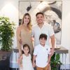 Casado com Thyane Dantas, Wesley Safadão sempre compartilha momentos com a família na web