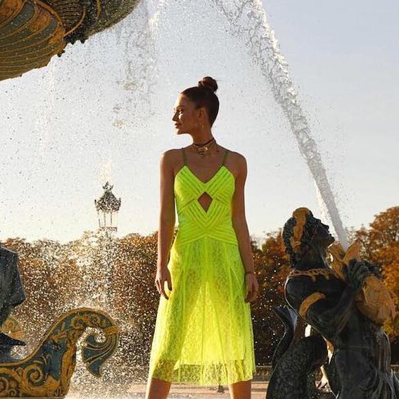 Marina Ruy Barbosa passou a semana em eventos de moda em Paris