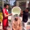 Alexandre Pato desafio do balde de água com gelo