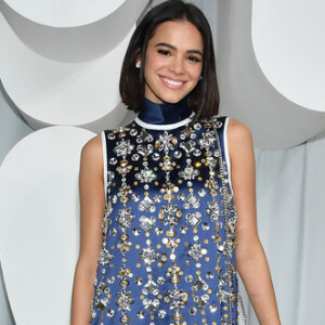 O vestido usado por Bruna Marquezine é da coleção verão 2019 da Miu Miu