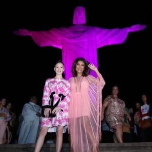 Juliana Paes e Isabelle Drummond vão a evento da Fundação Laço Rosa nesta terça-feira, dia 02 de outubro de 2018