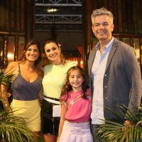 Flávia Alessandra e Otaviano Costa comemoram aniversário da filha, Olívia. Fotos