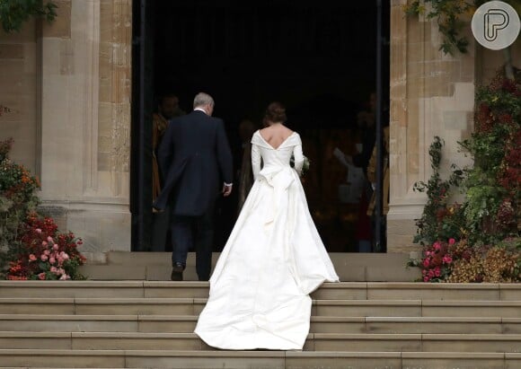 Princesa Eugenie de York dispensou o véu para casamento