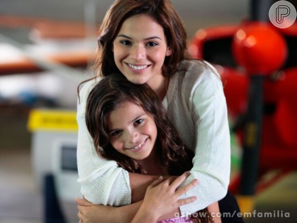 Luana Marquezine, irmã de Bruna Marquezine, atuou no início da novela 'Em Família'